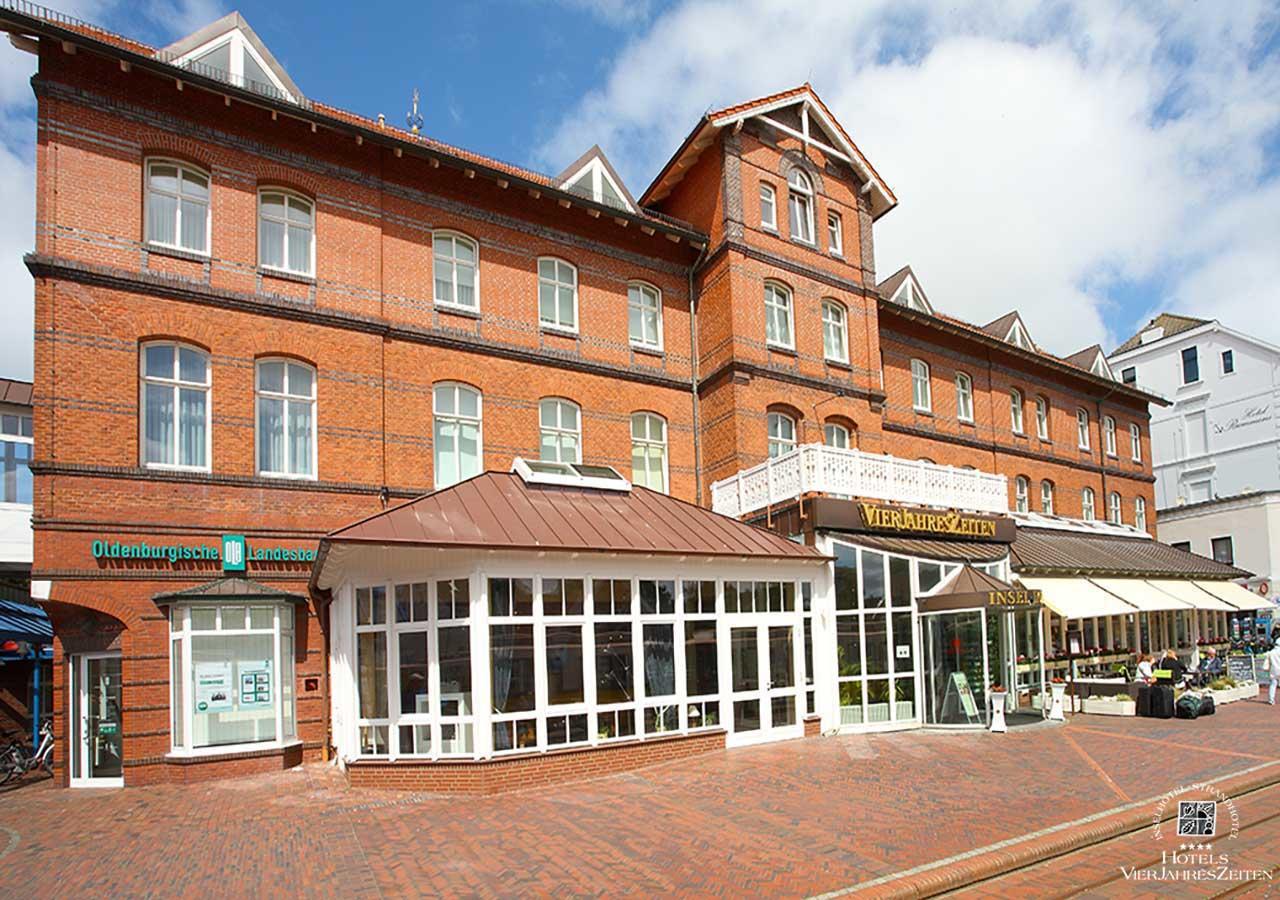 Inselhotel Vierjahreszeiten Borkum Exterior photo